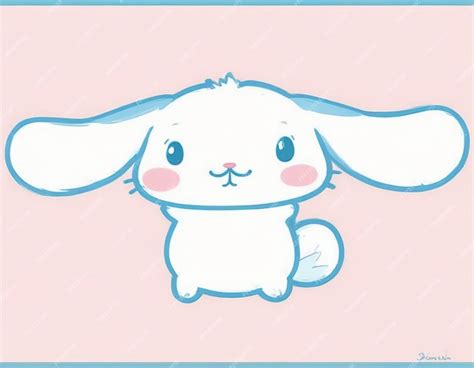 Premium Photo | A drawing of Cinnamoroll for Illustration