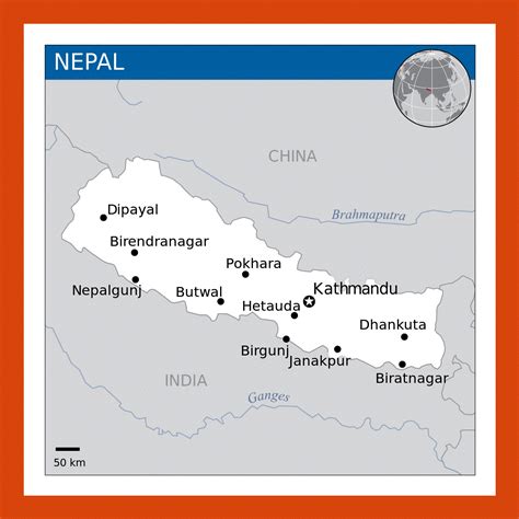 Map Of Nepal Maps Of Nepal Maps Of Asia  Map Maps Of The