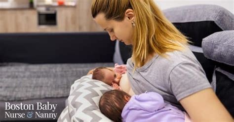 Tips For Breastfeeding Twins Boston Baby Nurse And Nanny