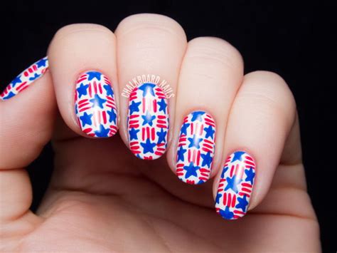 30 American Flag Inspired Stripes And Stars Nail Ideas And Tutorials