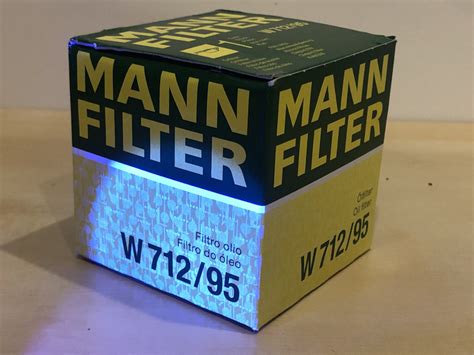 Масляный фильтр MANN W712/95 из Германии на Skoda Karoq, Skoda Octavia ...