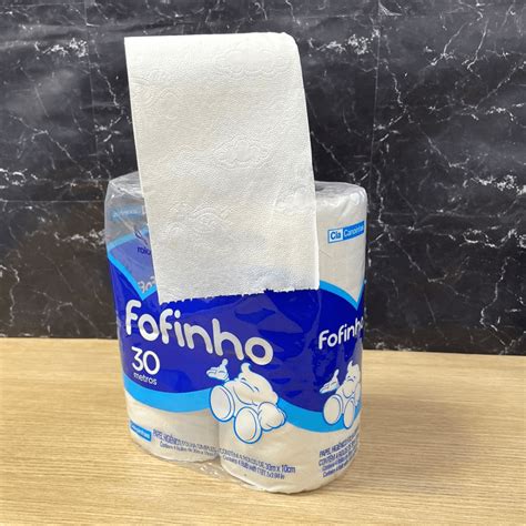 Papel Higi Nico Fofinho Pacotes Rolos De Metros Folha Simples