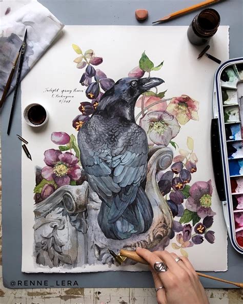 Акварель - мир в красках | VK | Art painting, Botanical art, Watercolor art