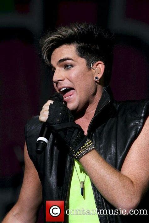 Adam Lambert Black Nail Polish Black Nails Noh8 Normal Guys Crazy