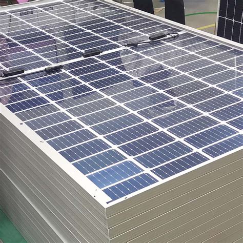 460W Bifacial PV Solar Panel Double Glass Solar Module Manufacturer