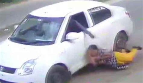 Men In Car Almost Run Over Woman In Chain Snatching Attempt 2 Arrested Flipboard