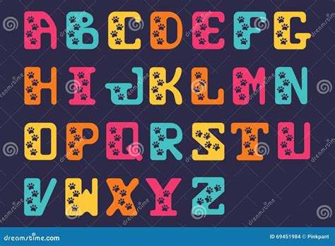Lateinische Hand Gezeichneter Sanserif Alphabetguß Von Mutigen