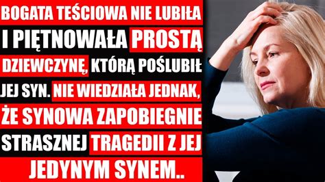 Bogata Te Ciowa Nie Lubi A I Pi Tnowa A Prost Dziewczyn Kt R