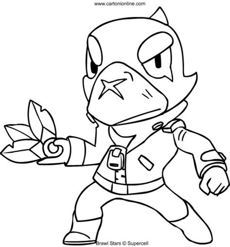 Corbac Coloriage Brawl Stars Emery Dibujos De Brawl Stars Crow Porn