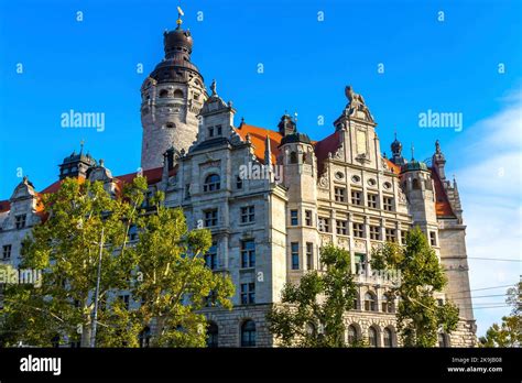 Leipzig New Town Hall Neues Rathaus Stadt Leipzig Seat Of Leipzig