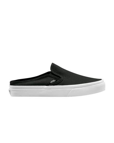 Vans Classic Slip On Mule In Black For Men Lyst