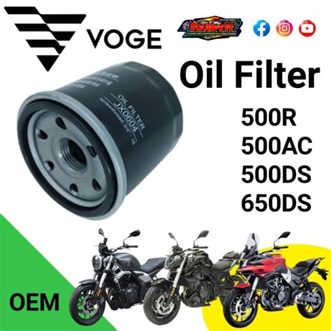 Oil Filter Voge 500r 500ac 500ds 650ds Shopee Philippines