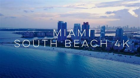 South Beach Miami 4k Drone Footage Youtube