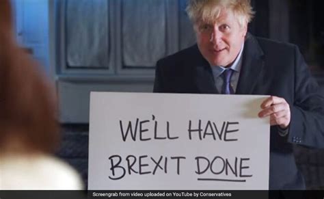 Watch Boris Johnson Recreates Love Actually Scene With Brexit Message