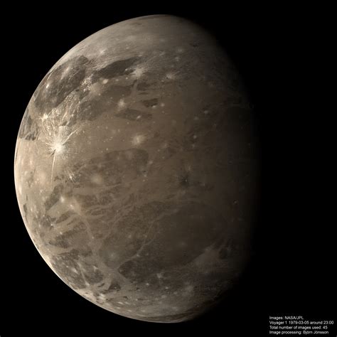 Ganymede From Voyager 1 The Planetary Society