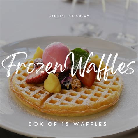 Frozen Waffles Box Of 15