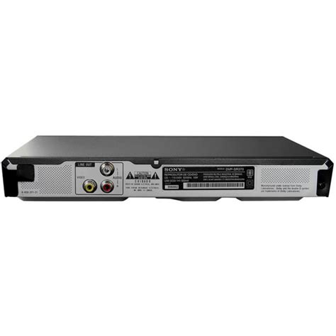 Sony DVD Player DVP SR370B DVD Players Photopoint Lv