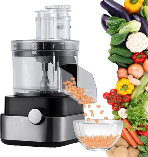 Electric Vegetable Chopper Dicer Slicer Cutter 600W Multifunctional