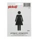 Pickup Pictogram Dames 10x10 Cm Kopen Stickers Borden Magneten Karwei