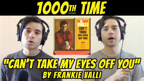 Can T Take My Eyes Off You Frankie Valli Twins Reaction Youtube