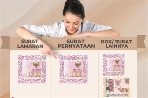 Info Link Cara Beli Dan Menggunakan E Meterai Resmi Untuk Daftar CPNS