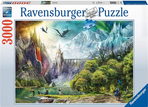 RAVENSBURGER REIGN OF DRAGONS 3000 PIECE PUZZLE The Stationery