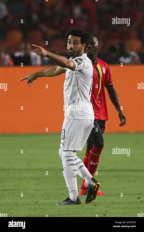 Cairo Egypt Th June Egypt S Mohamed Salah Reacts During The