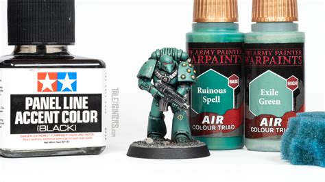 Tutorial How To Paint Grimdark Sons Of Horus Mkvi Space Marines Tale