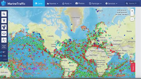 Comprendre Le Trafic Maritime Mondial Contemporain Marinetraffic