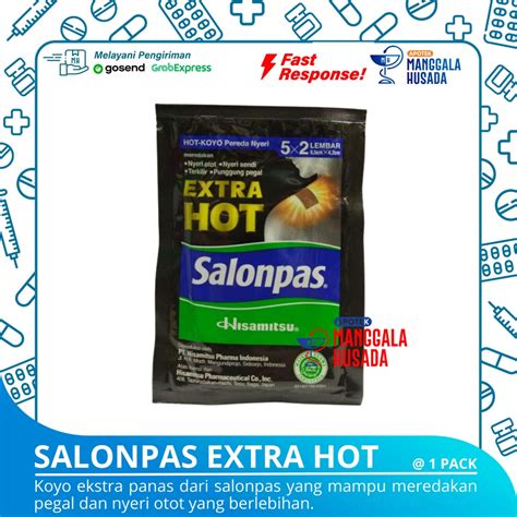 Jual Salonpas Extra Hot X Pack Shopee Indonesia