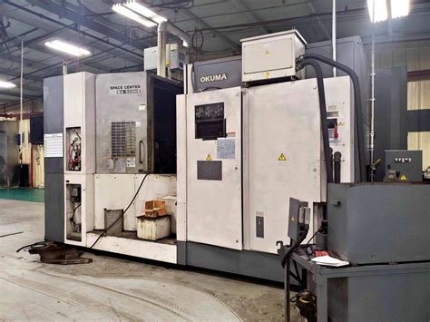 Okuma Ma 500hb Horizontal Machining Center 2004 Full B Axis 60 Atc