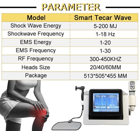 In Smart Ems Tecar Shock Wave Therapy Physio Deep Beauty Equipment