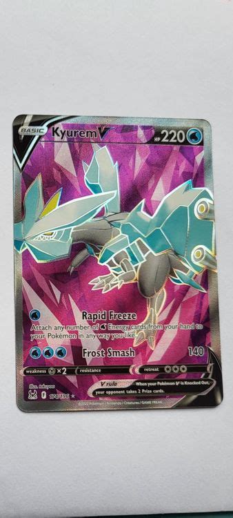 Pokemon Kyurem V Fullart Lost Origin En Kaufen Auf Ricardo