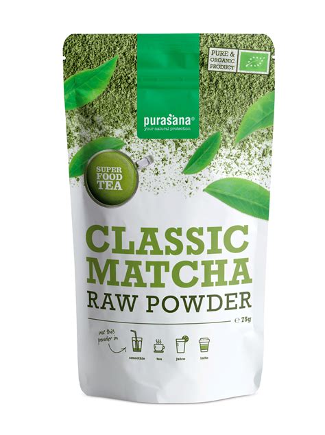 Classic Matcha Kopen Purasana Classic Matcha Raw Powder Bio