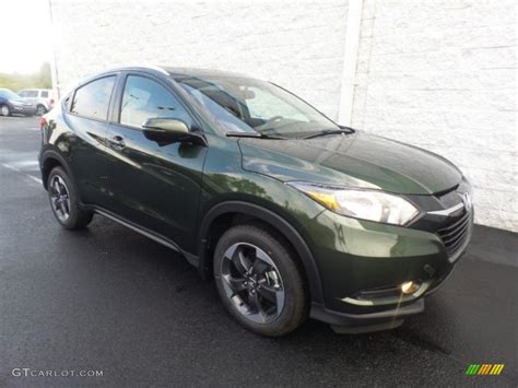 2018 Misty Green Pearl Honda Hr V Ex L Awd 123234306 Photo 25