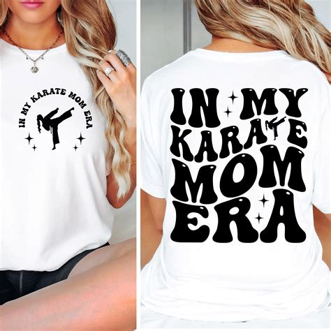 In My Karate Mom Era Karate Svg Karate Mom Svg Karate Mom Shirt Karate Mom Png Karate Mama