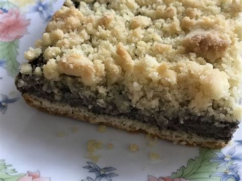 Einfacher Mohnkuchen Mit Streuseln Und Pudding Chefkoch