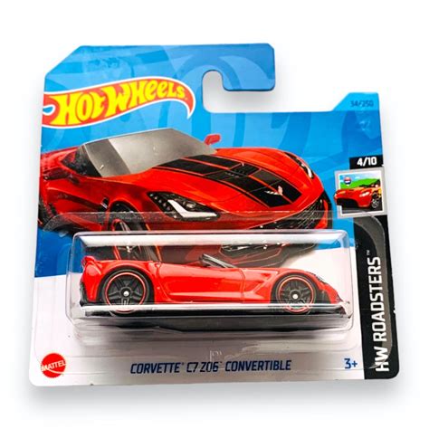 Novinka Aut Ko Hot Wheels Corvette C Z Convertible Aukro