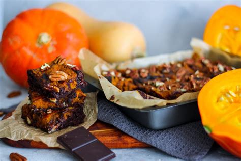 Rezept Pumpkin Brownies Vegan CUTIEKULLA