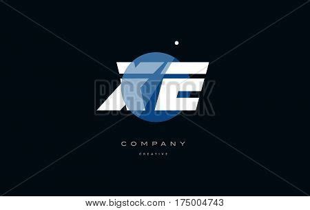 Xe X E Blue White Vector Photo Free Trial Bigstock