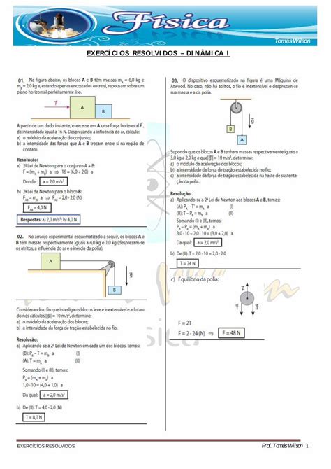 PDF EXERCÍCIOS RESOLVIDOS DINÂMICA I DOKUMEN TIPS