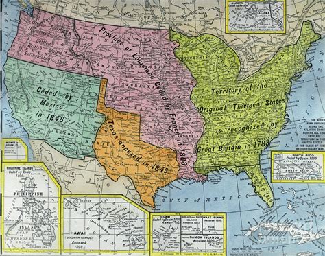 Early United States Map By Bettmann