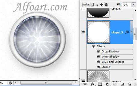 Tutorial On How To Make A Glass And Gel Button In Adobe Photoshop