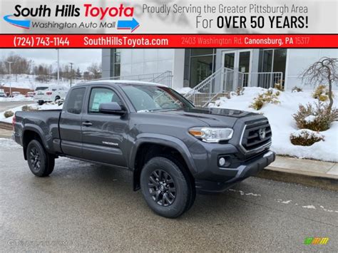 2021 Magnetic Gray Metallic Toyota Tacoma Sr5 Access Cab 4x4 141139330