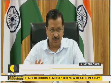 Delhi Cm Arvind Kejriwal Briefs On Coronavirus Outbreak India News News