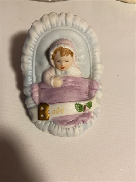 Vintage Retired Enesco Baby Figurine Etsy