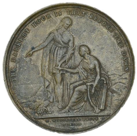 Medal Victoria Irish Industrial Exhibition Bronze Irlande Numista