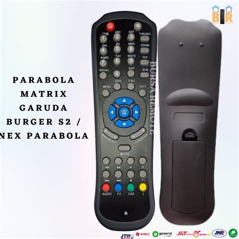 Jual Remot Remote Parabola Matrix Garuda Burger S Cas Ecer Dan