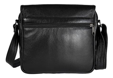 Bolsa Tiracolo Transversal Carteiro Masculina Couro Legítimo R 235