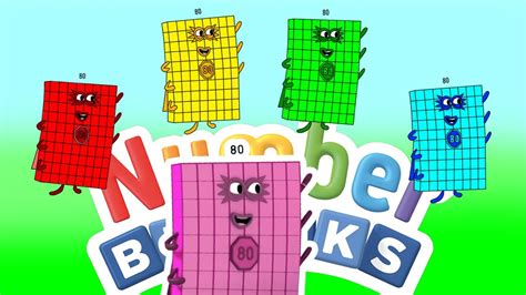 Numberblocks Intro Song Only Eighty 80 Different Color Youtube